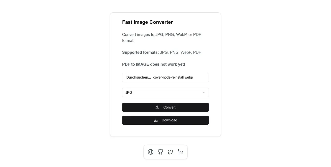 Guide to Building an Image Converter Tool with Next.js and Sharp